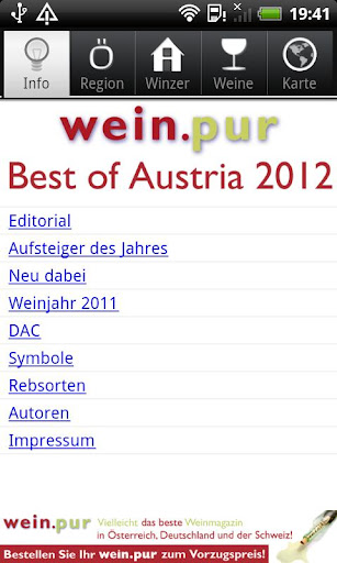 wein.pur Best of Austria 2012