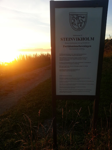 Steinvikholmen Fortidsminneforening Infoboard
