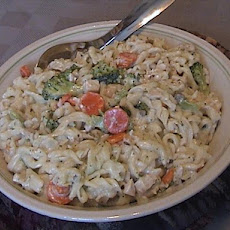 Easy Creamy Pasta with Veggies