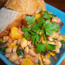 Pumpkin and Bacon Salad