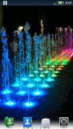 Fountains Live Wallpaper