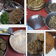 Deep Fried Potatoes Stuffed with Meat