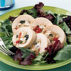 Artichoke and Goat Cheese-Stuffed Chicken