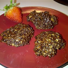 Unbaked Chocolate Oatmeal Cookies