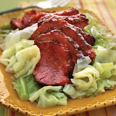 Corned Beef With Marmalade-Mustard Glaze