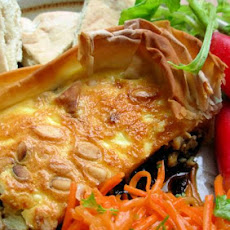 Caramelised Red Onion & Pine Nut Tart