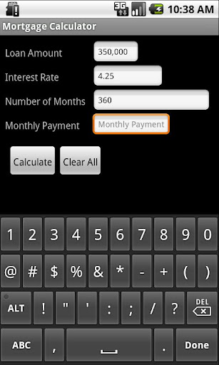 Mobi Mortgage Calculator