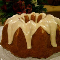 Holiday Rum Eggnog Bundt Cake