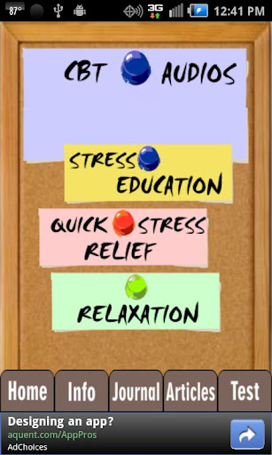 【免費健康App】Stress Test and CBT Self-Help-APP點子