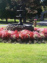 Flower Garden and Fountain