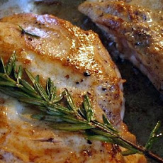 Pork Chops with Rosemary-Vinegar Sauce