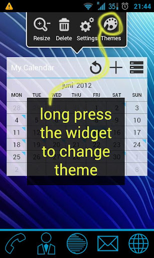 GoWidget ICS Holo Light theme