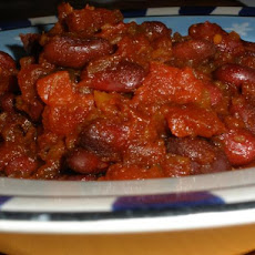 Crock Pot Dark Bean Stew