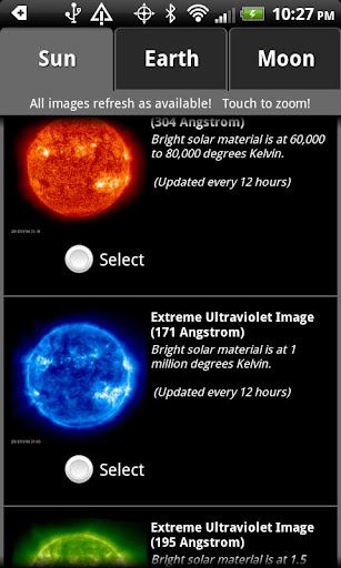 Live Sun Earth Moon