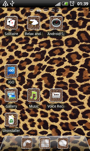 Leopard GO Launcher EX theme