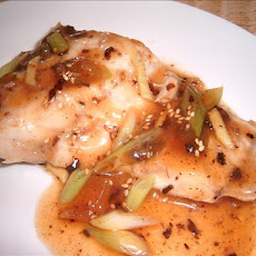 Steamed Sea Bass with Black Bean Sauce