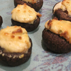 Boursin-Stuffed Mushrooms