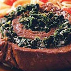 Spinach Steak Pinwheels