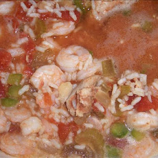 Jambalaya Style Chicken and Shrimp