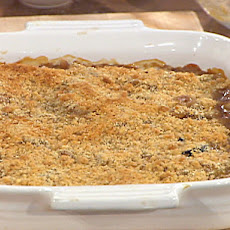Stewed Fall Fruit with Buttered Crumbs