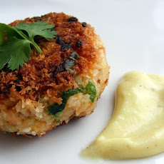 Curried Scallop Cakes