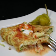 Spicy Zucchini Omelet