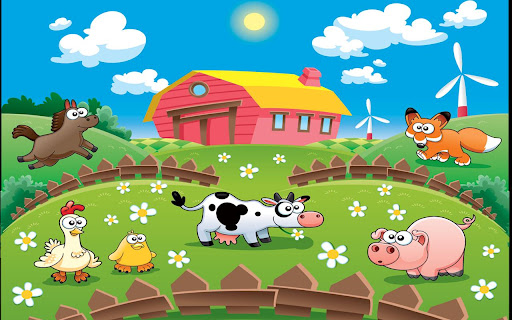 Farm animals for kids HD Lite