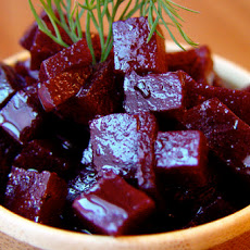 Roasted Beets with Orange Dressing