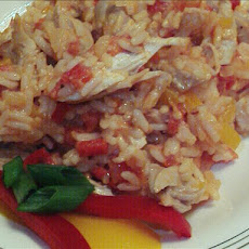Ragged Island Fried Rice With Blackened Chicken