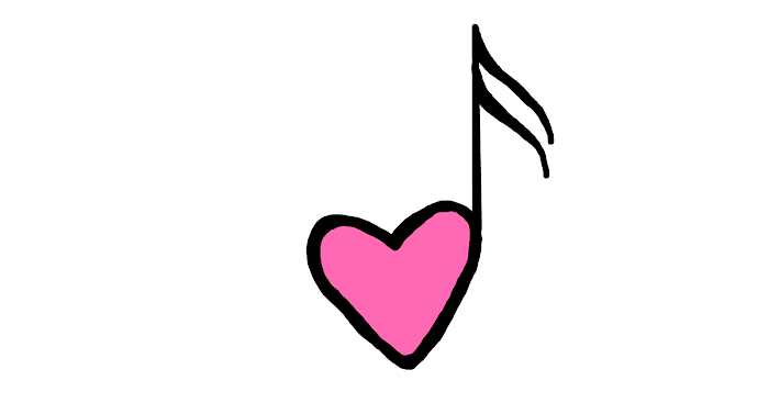 Heart Music Note