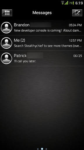 【免費個人化App】GO SMS Platinum Theme-APP點子