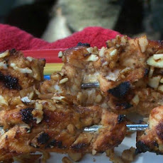Almond Chicken Kabobs
