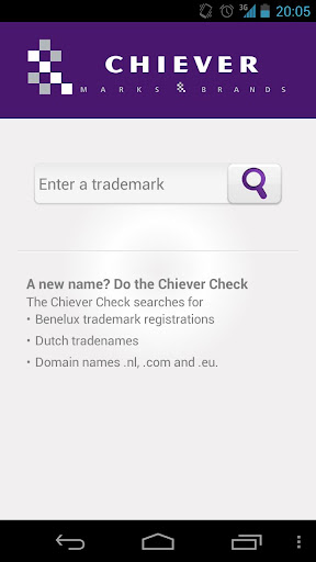 【免費生產應用App】Chiever Check Trademark Search-APP點子