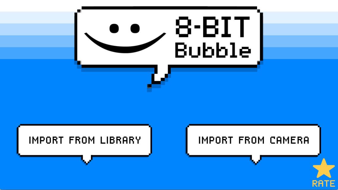 Android application 8 Bit Bubble screenshort