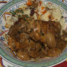 40 Cloves of Garlic Chicken With Touch of Heat