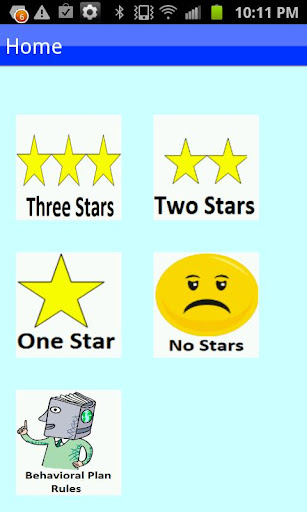 Three Star Behavior Plan