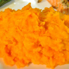 Sweet Potato Puree With Maple