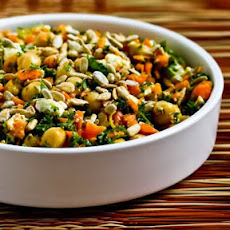 Carrot, Parsley, and Garbanzo (Chickpea) Salad with Feta and Cumin