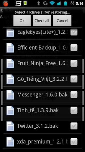 【免費工具App】Efficient Backup (root)-APP點子