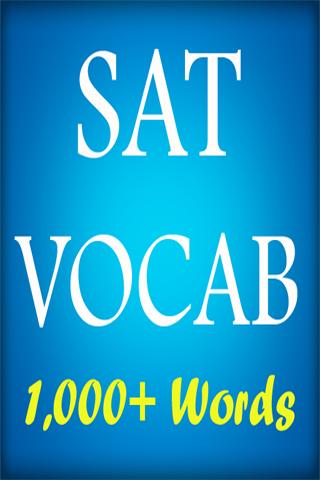 SAT Vocab