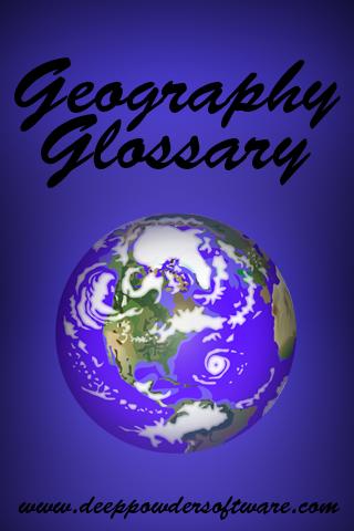 Geography Glossary