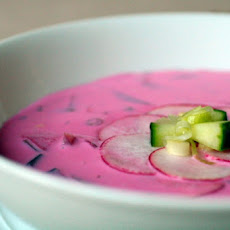 Chilled Radish Buttermilk Soup