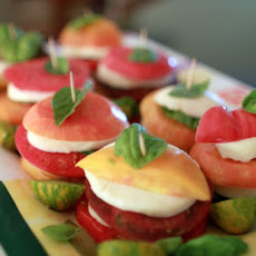 Caprese Salad with Heirloom Tomatoes