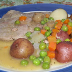 Pork Steak Dinner in a Dish