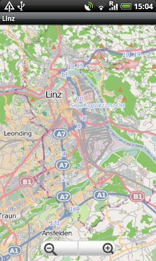 Linz Street Map