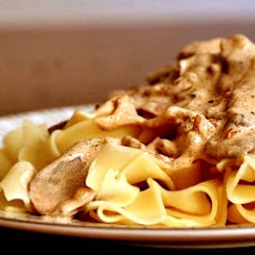 Beef Stroganoff
