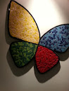 Butterfly Tile Art Work