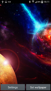 How to get Space Live Wallpaper 10 apk for bluestacks