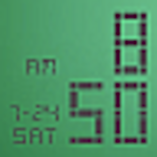 LED Clock Widget Tropical LOGO-APP點子