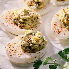 Tex-Mex Deviled Eggs